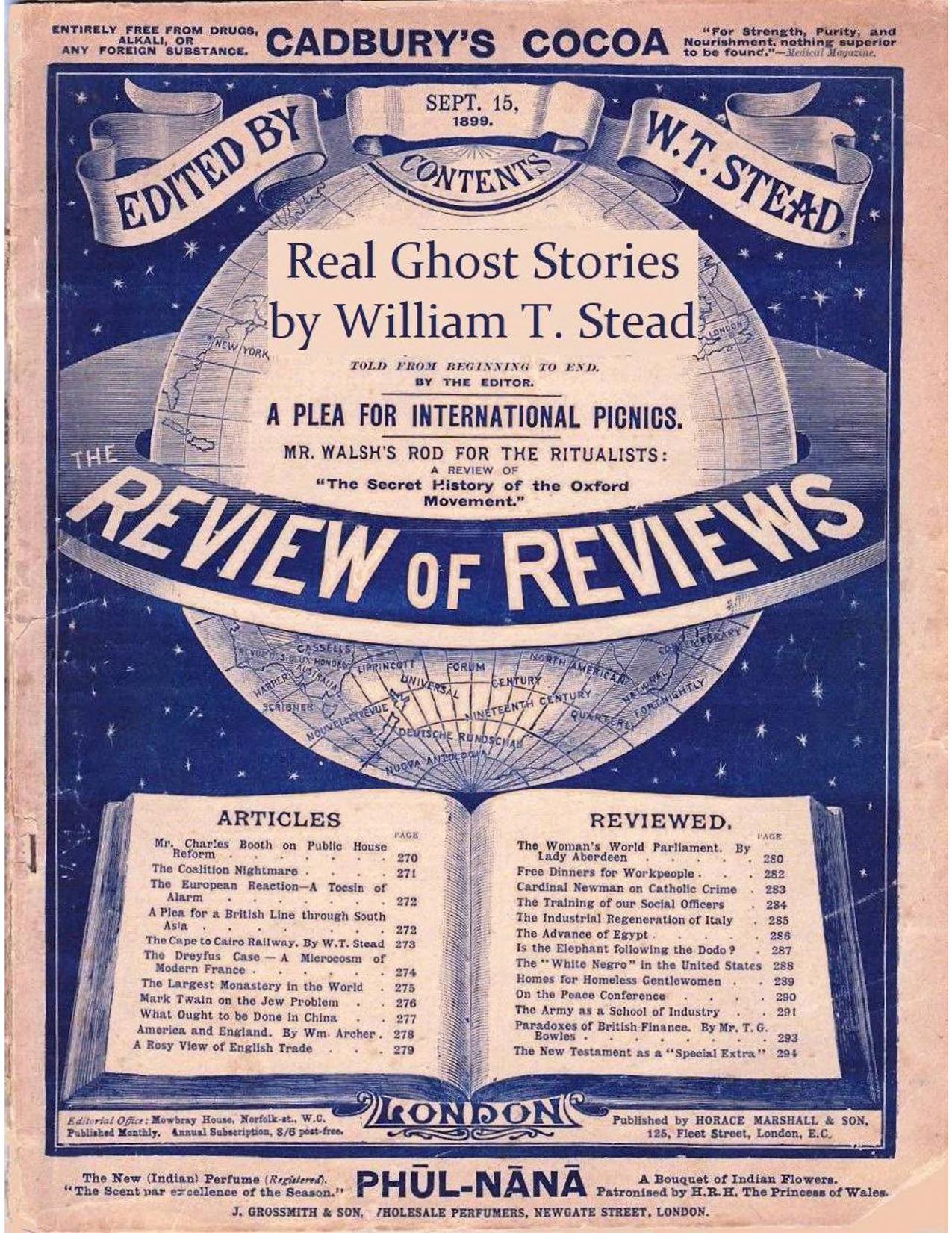 Real Ghost Stories (Review of Reviews, Christmas 1891) by Unknown