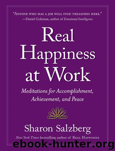 Real Happiness at Work by Sharon Salzberg
