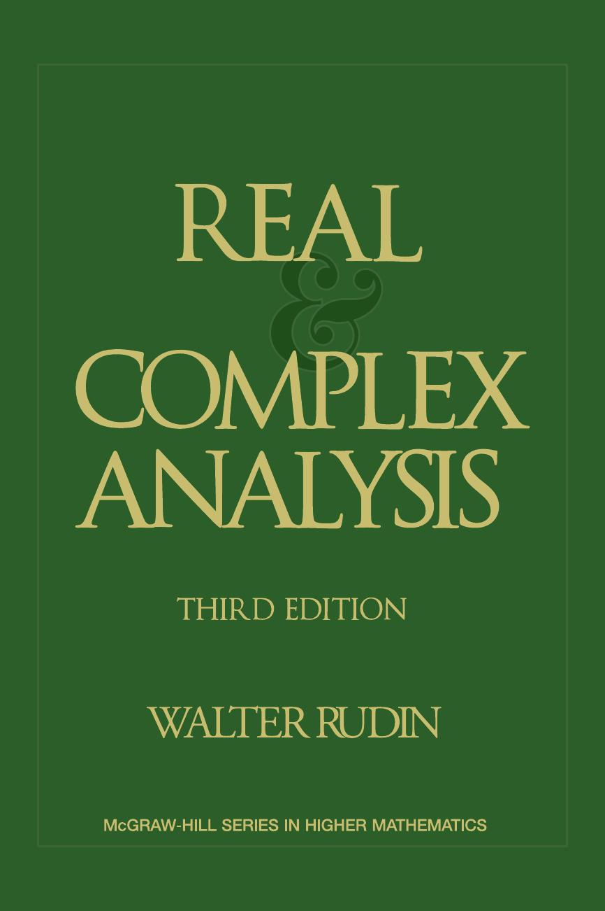 Real-Complex-Analysis by Unknown