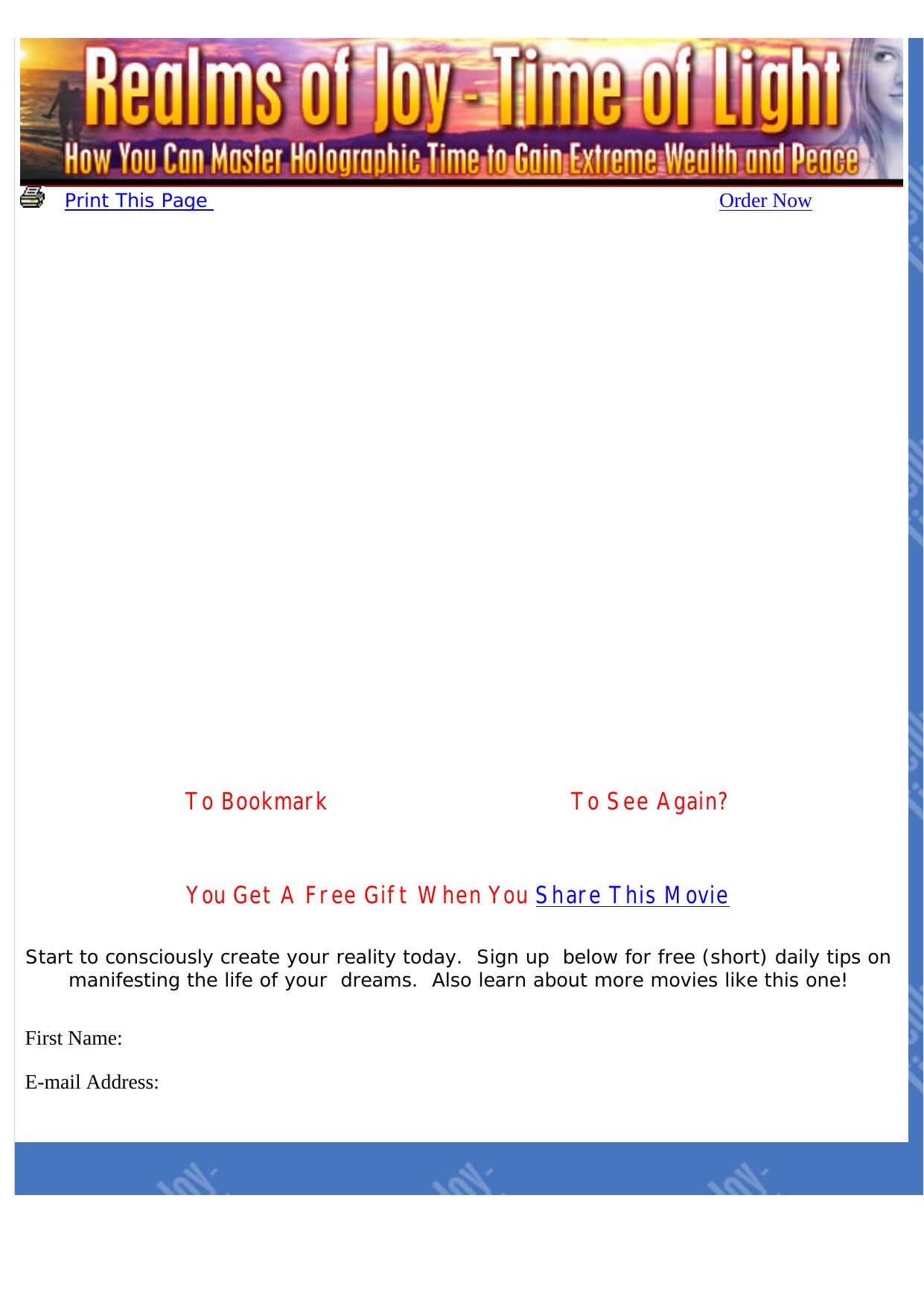 Realms Of Joy - Time Of Light. by Best of Kuszter's Collection