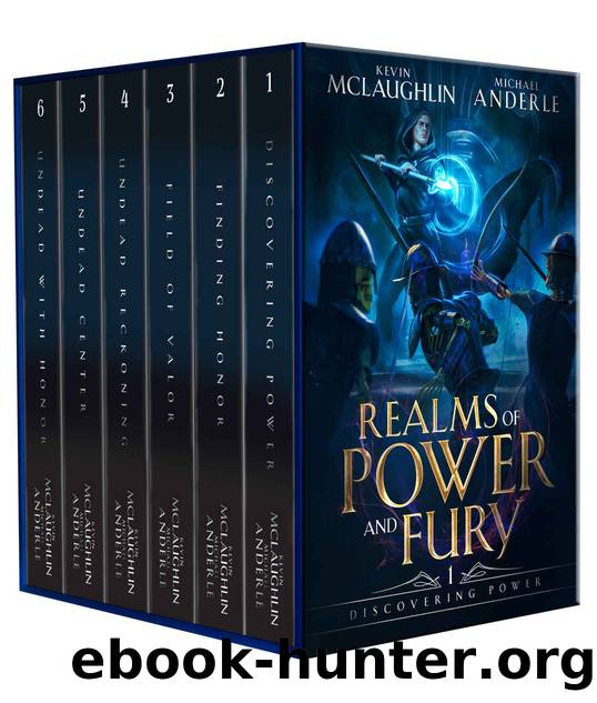 Realms of Power and Fury Complete Series Boxed Set by McLaughlin Kevin & Anderle Michael