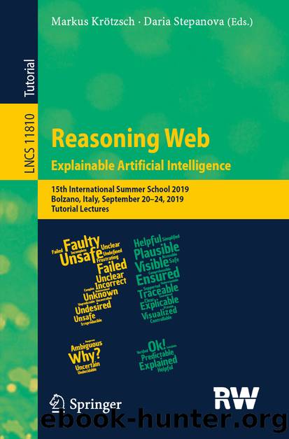 Reasoning Web. Explainable Artificial Intelligence by Unknown