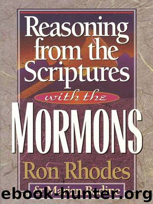 Reasoning from the Scriptures with the Mormons by Rhodes Ron & Bodine Marian