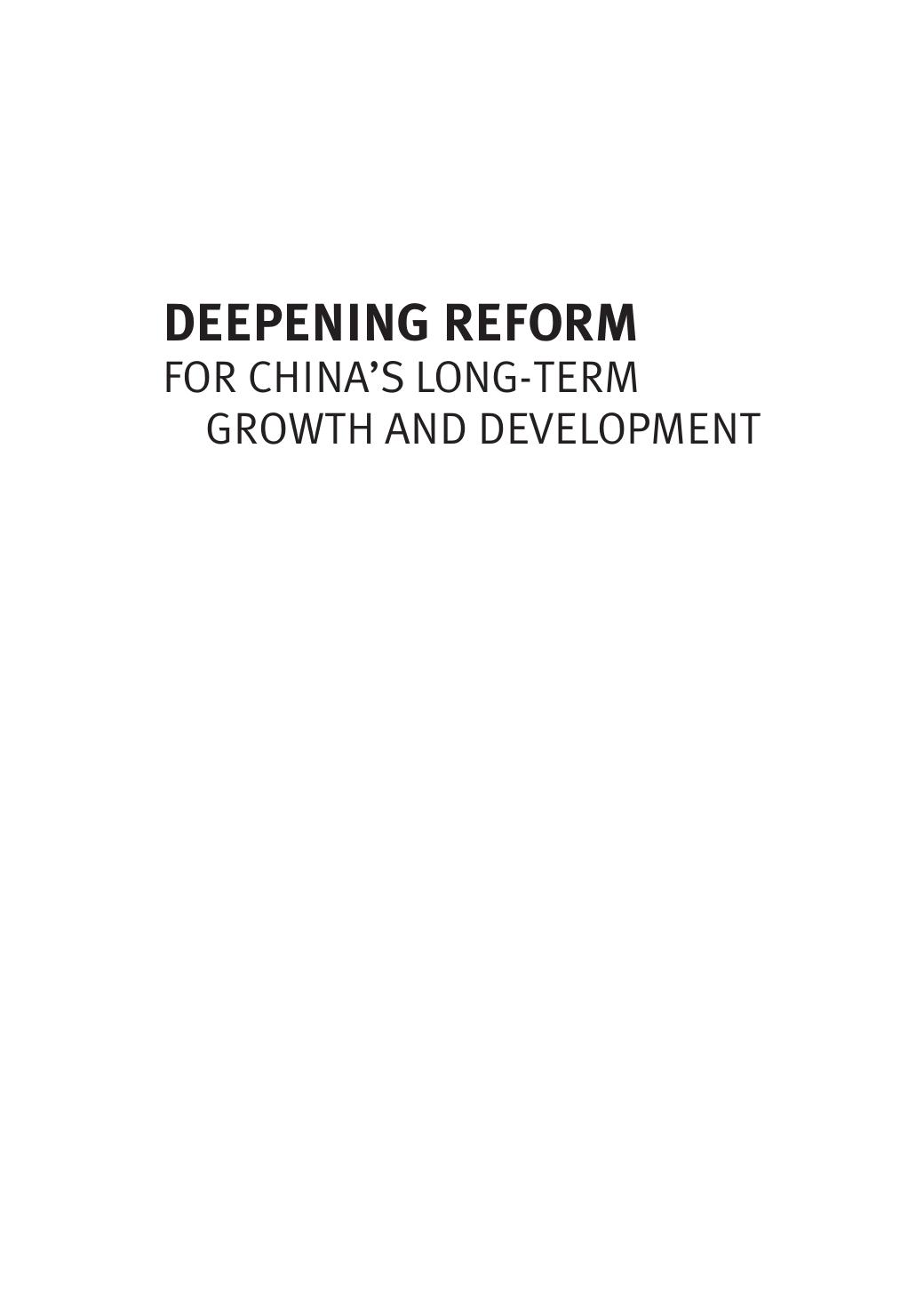 Rebalancing and Sustaining Growth in China by Huw McKay and Ligang Song (eds)