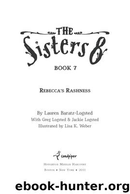 Rebecca's Rashness by Lauren Baratz-Logsted