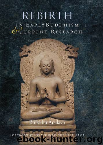 Rebirth in Early Buddhism and Current Research by Analayo