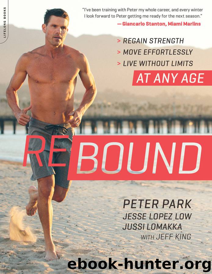 Rebound: Regain Strength, Move Effortlessly, Live without Limits—At Any Age by Peter Park Jesse Lopez Low Jussi Lomakka & Jeff King