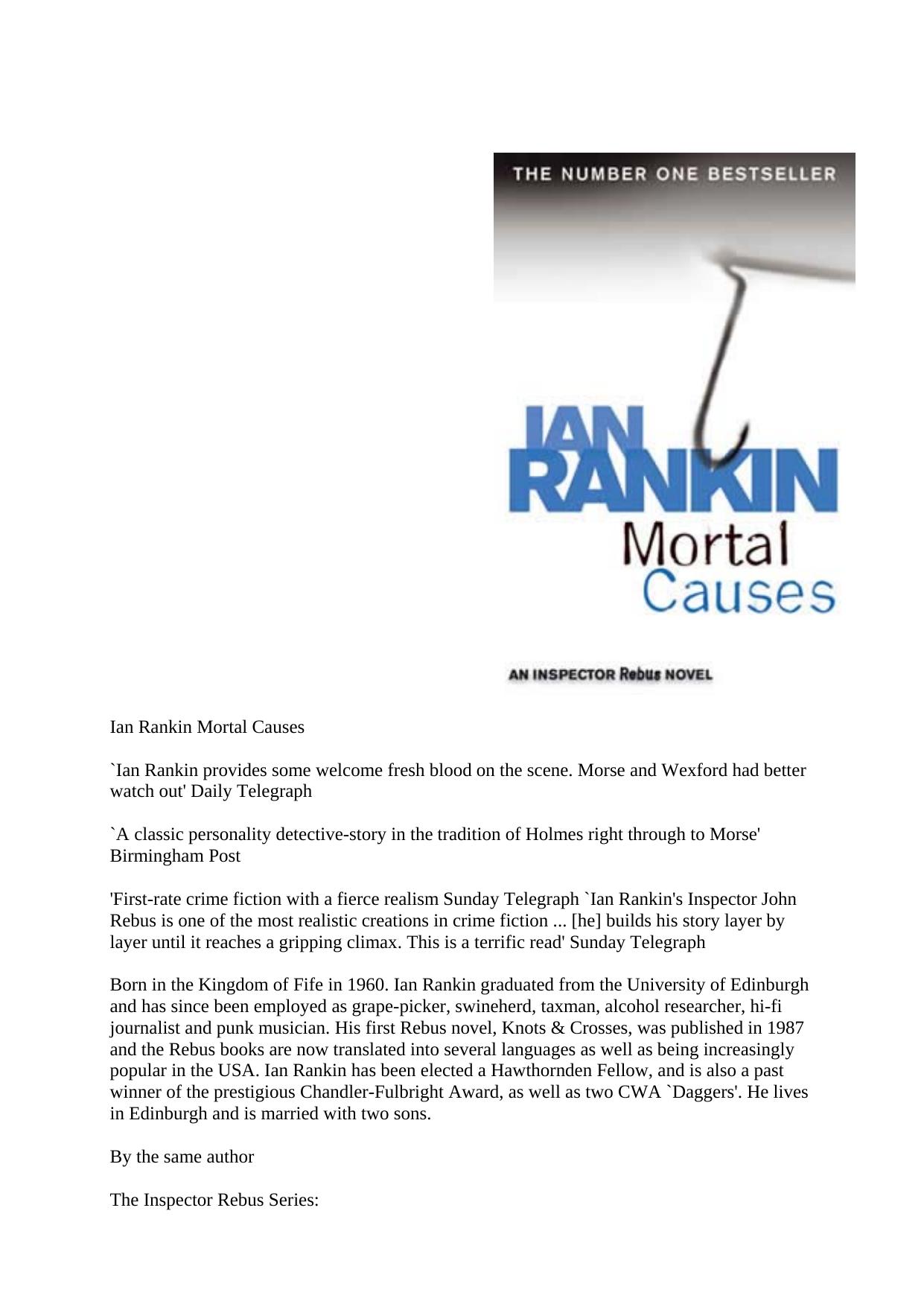 Rebus #6 - Mortal Remains by Ian Rankin (Proofed).HTML by Administrator