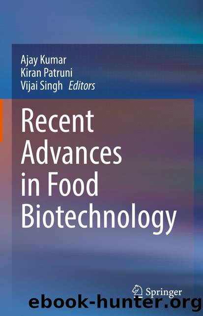 Recent Advances in Food Biotechnology by Unknown