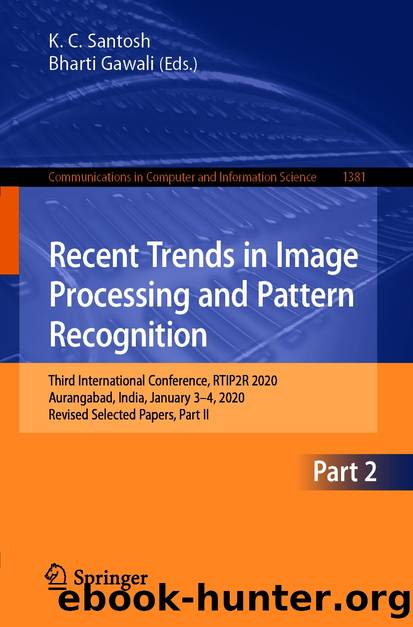 Recent Trends in Image Processing and Pattern Recognition by Unknown