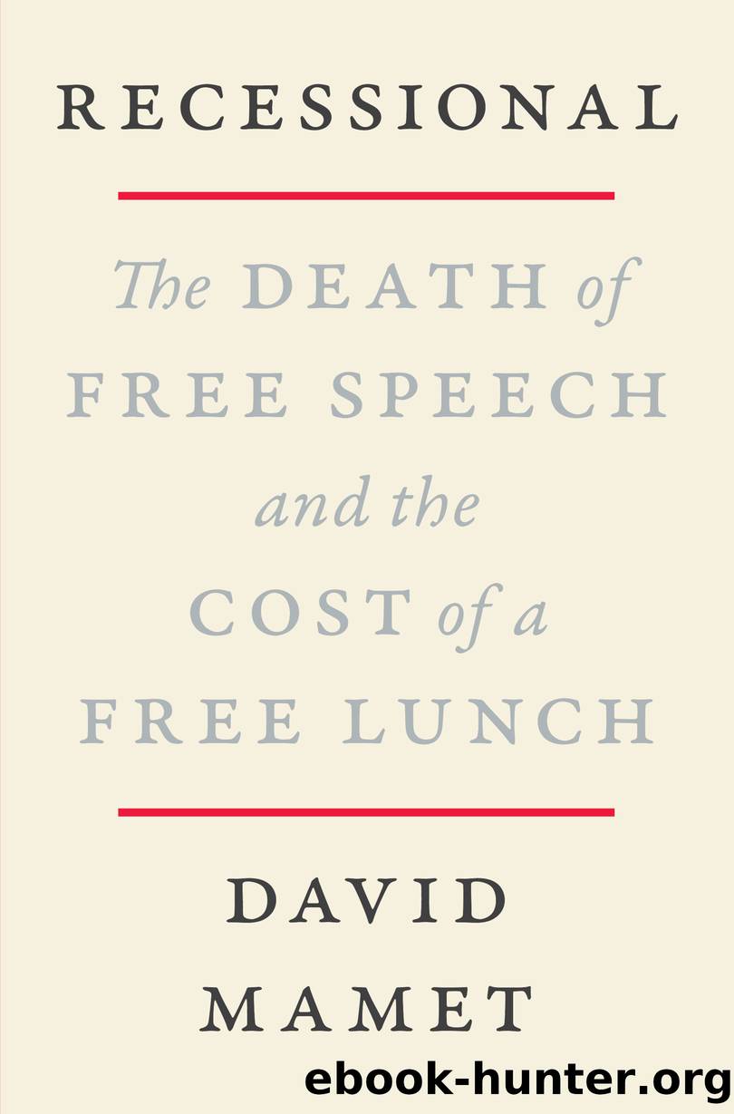Recessional by David Mamet