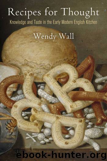 Recipes for Thought by Wall Wendy