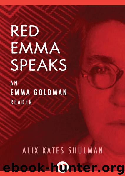 Red Emma Speaks by Alix Shulman
