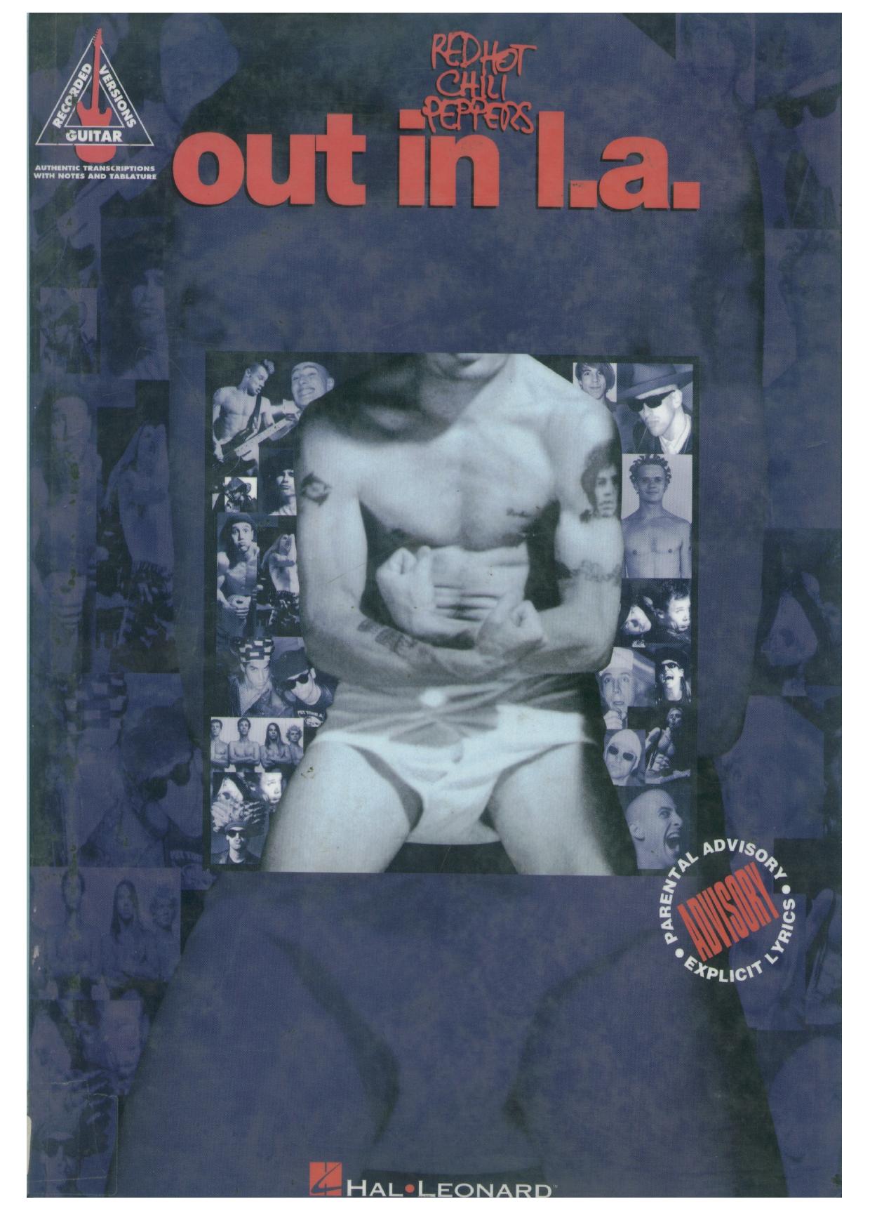 Red Hot Chili Peppers by Songbook of Out In L.A. (Guitar)
