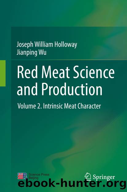 Red Meat Science and Production by Joseph William Holloway & Jianping Wu