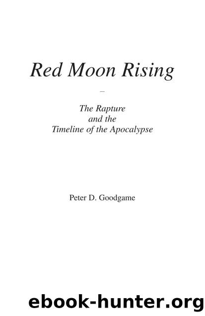 Red Moon Rising by Peter D. Goodgame