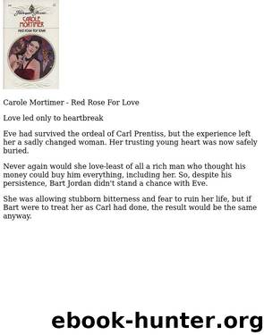Red Rose For Love by Carole Mortimer