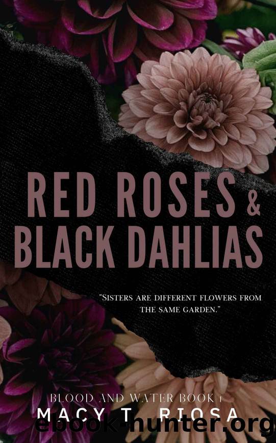 Red Roses and Black Dahlias by Macy T. Riosa