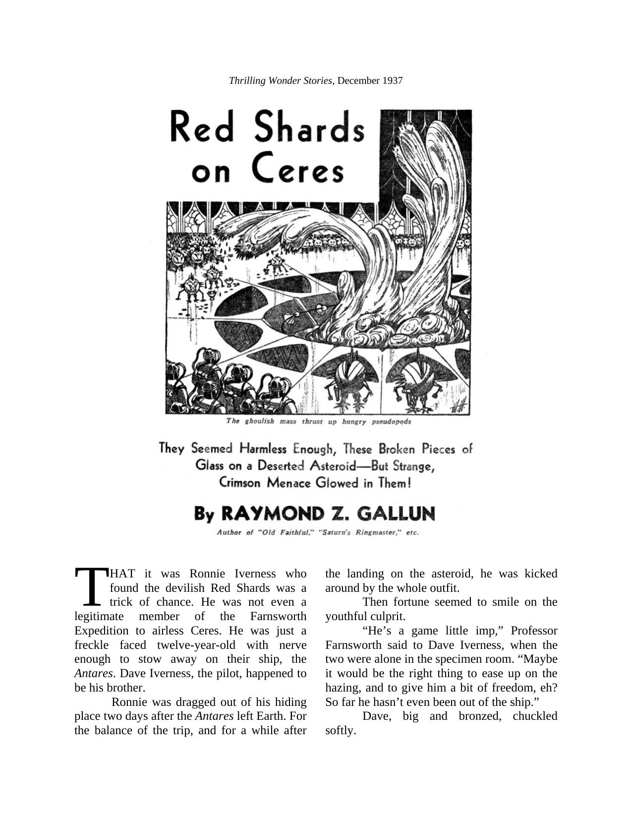 Red Shards on Ceres by Raymond Z by OMNICAdmin