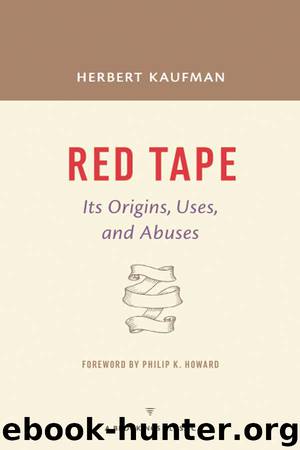 Red Tape by Herbert Kaufman