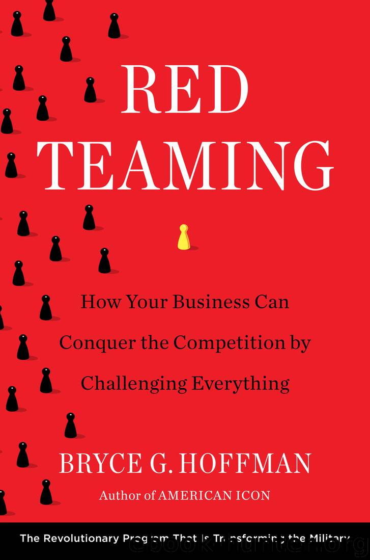 Red Teaming by Bryce G. Hoffman