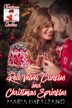 Red Velvet Crinkles and Christmas Sprinkles by Maria Imbalzano