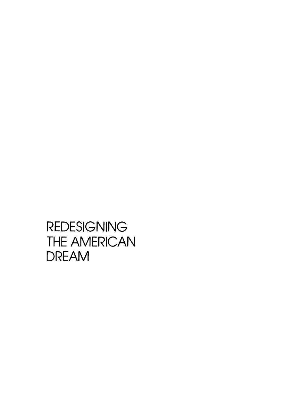 Redesigning the American Dream: The Future of Housing, Work and Family Life by Dolores Hayden