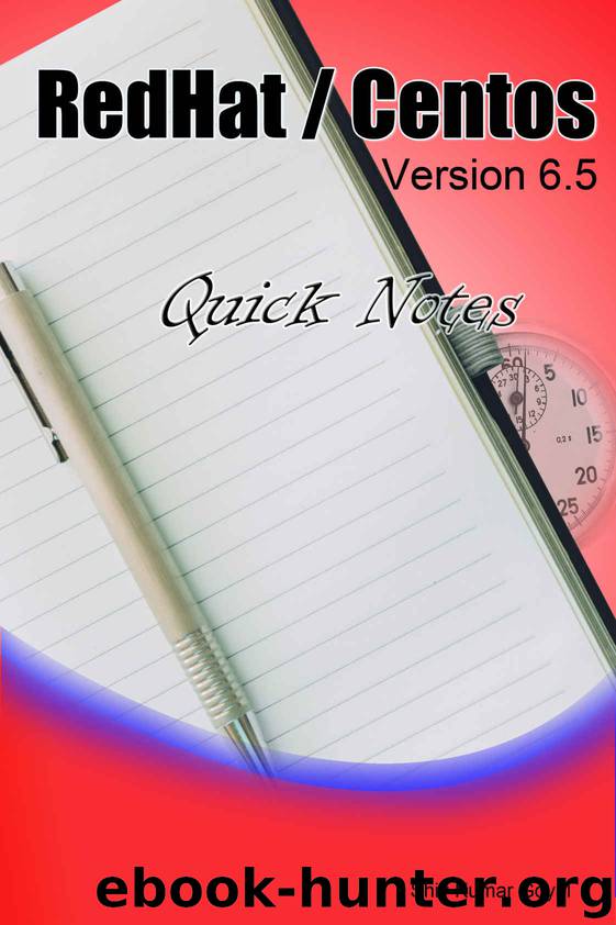 Redhat and Centos Linux Quick Notes: Linux quick notes by Shiv Kumar Goyal