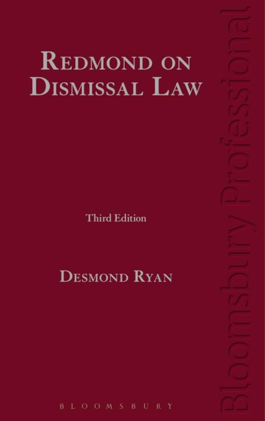 Redmond on Dismissal Law by Desmond Ryan