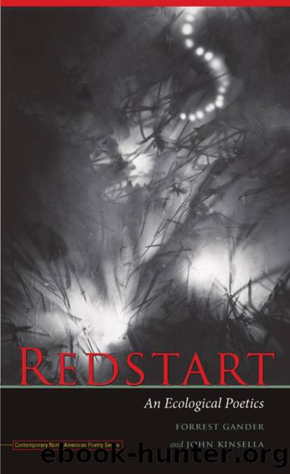 Redstart : An Ecological Poetics by Forrest Gander; John Kinsella