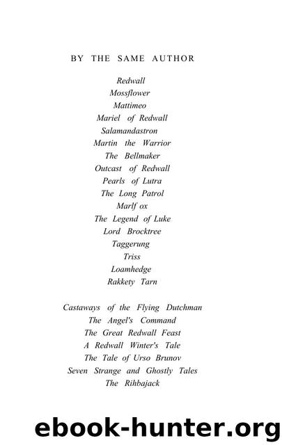 Redwall #19 - High Rhulain by Brian Jacques