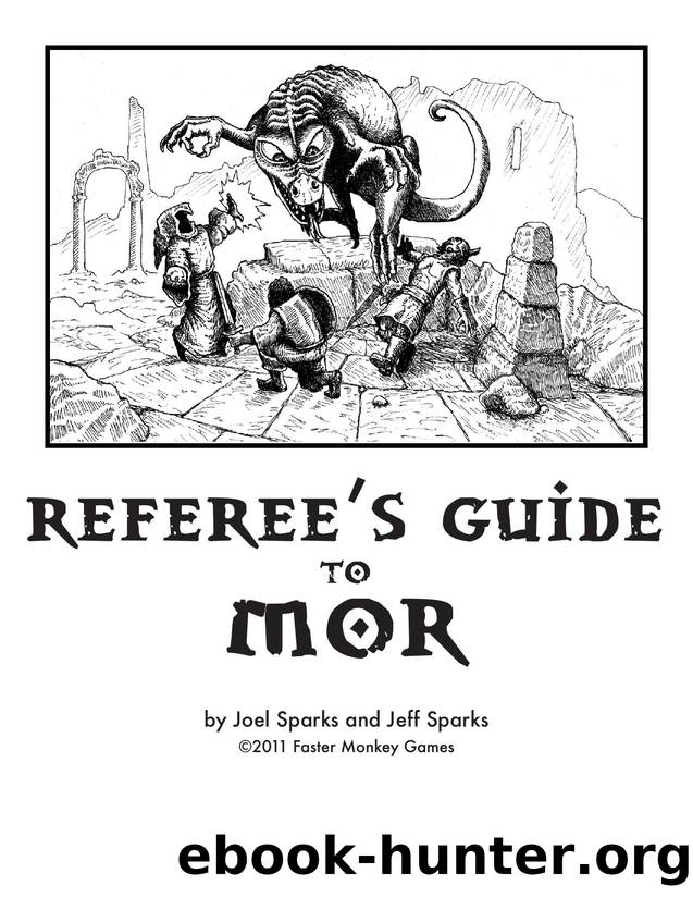 Referee's Guide To Mor (LL) by Unknown