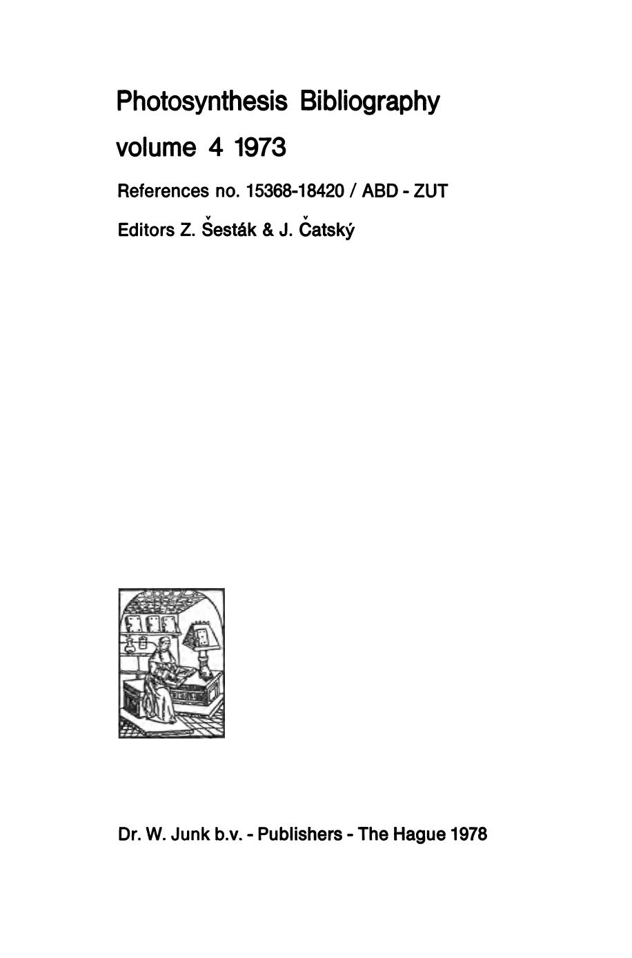 References no. 15368â18420 / ABD-ZUT by Z. à esták J. Čatský (auth.) Z. à esták J. Čatský (eds.)