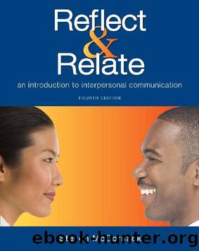 Reflect & Relate: An Introduction to Interpersonal Communication by Steven McCornack