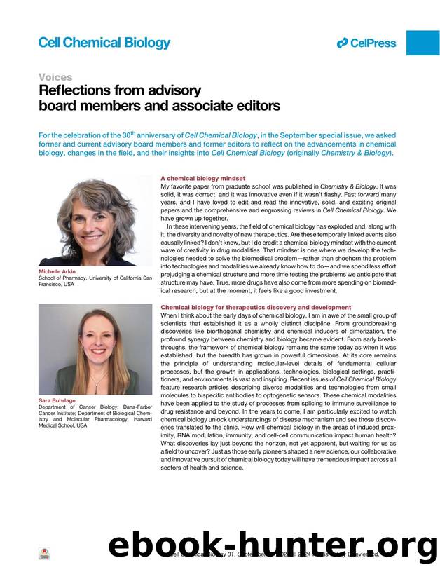 Reflections from advisory board members and associate editors by unknow