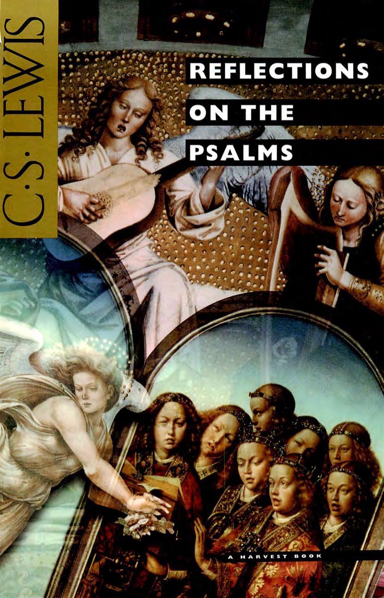 Reflections on the Psalms by C. S. Lewis