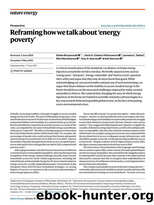 Reframing how we talk about âenergy povertyâ by unknow