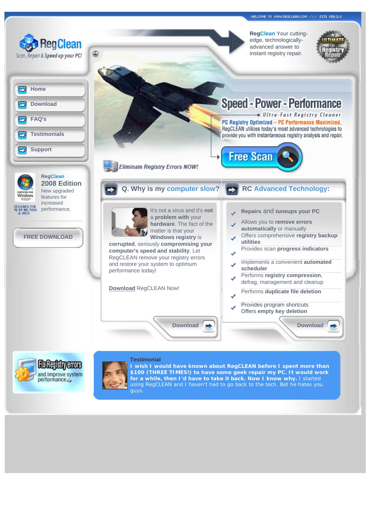 RegClean #1 Converting Registry Cleaner.. by Best of Kuszter's Collection