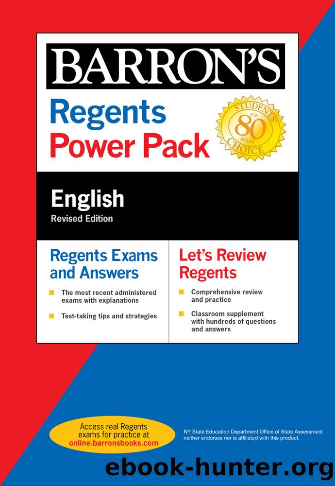 Regents English Power Pack Revised Edition by Carol Chaitkin