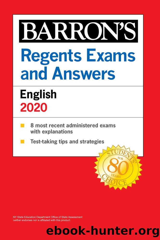 Regents Exams and Answers by Carol Chaitkin