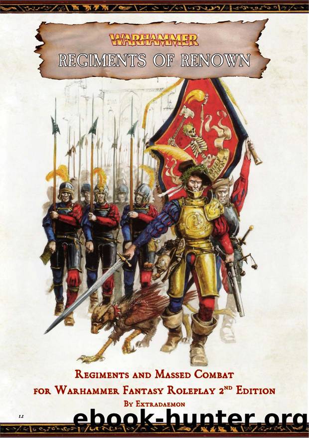Regiments of Renown (WFRP2e) by 1.1