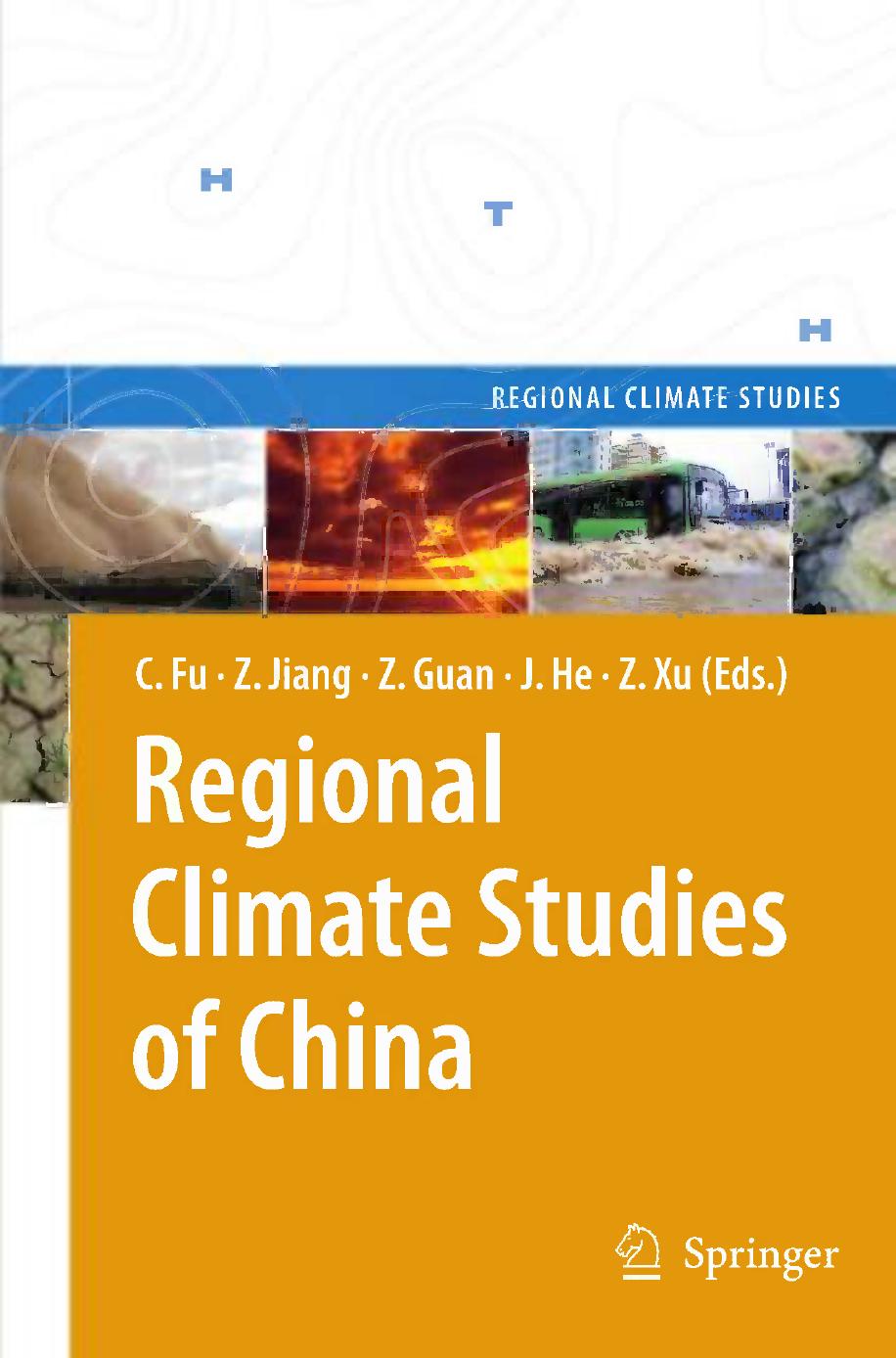 Regional Climate Studies of China by unknow