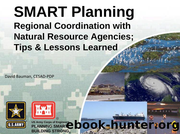 Regional Coordination with Natural Resource Agencies by Unknown