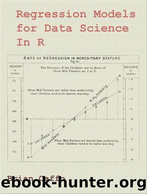 Regression Models for Data Science in R by Brian Caffo
