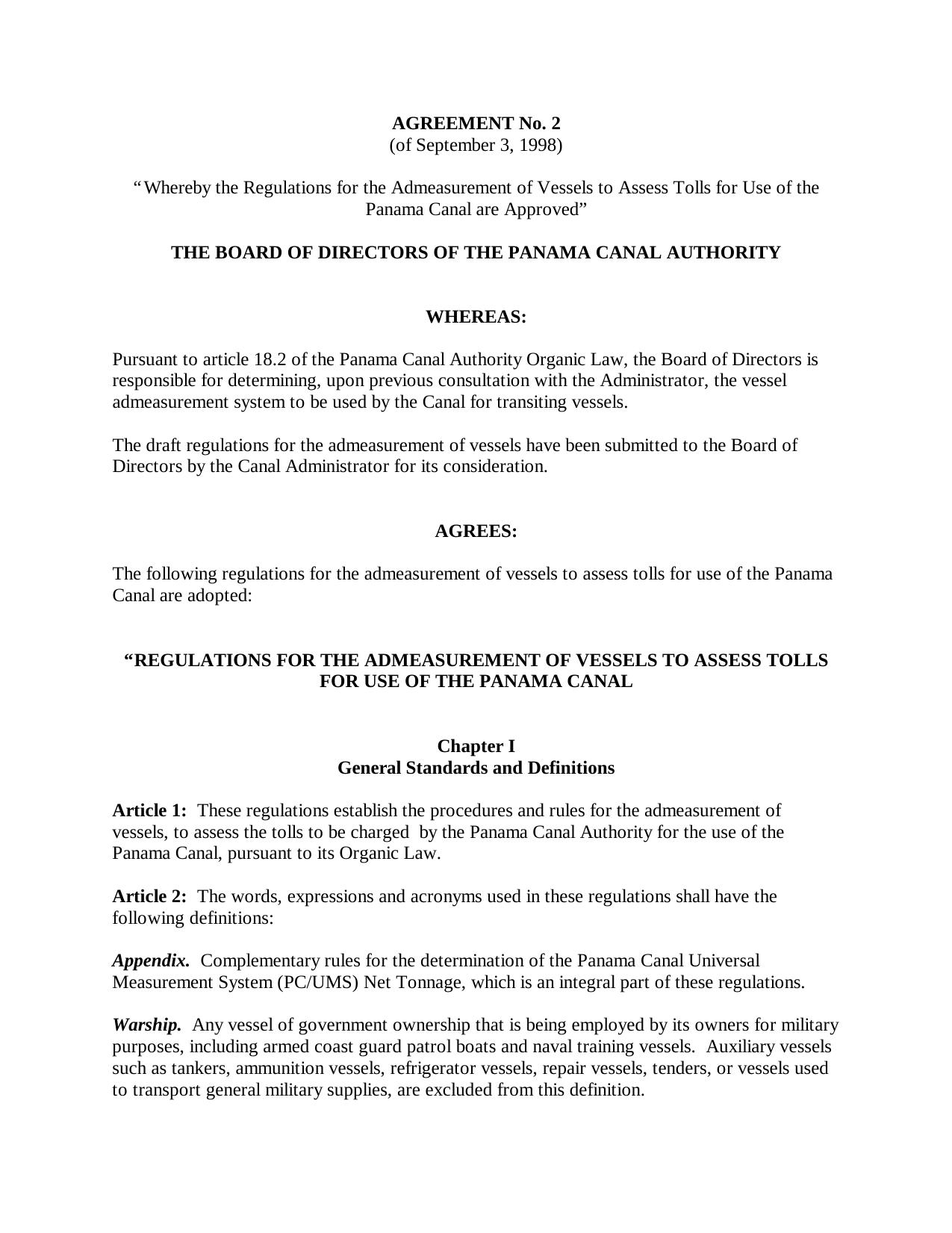 Regulation on Admeasurement.PDF by Administrator
