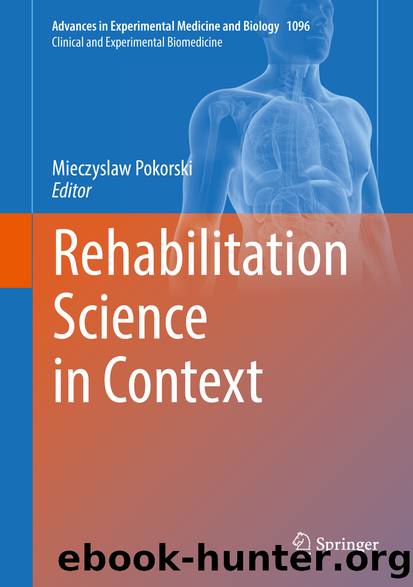 Rehabilitation Science in Context by Unknown