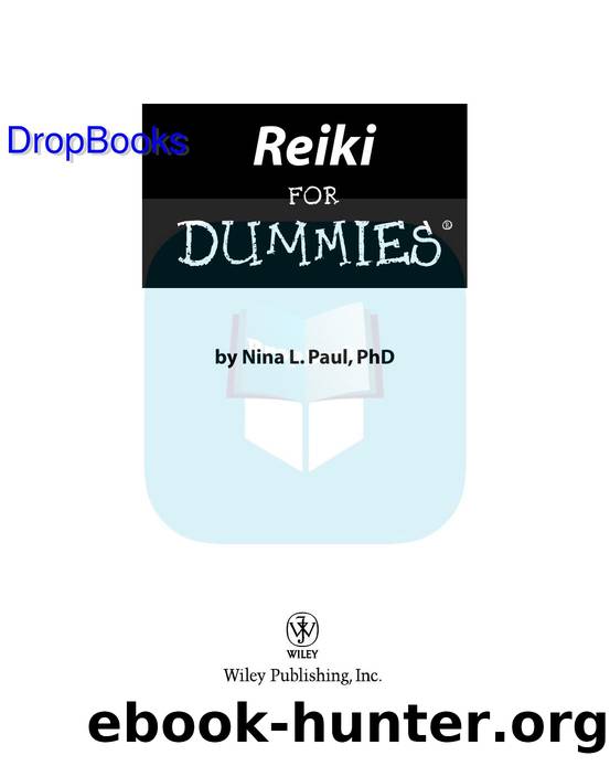 Reiki for Dummies ISBN by 0764599070 DropBooks APP