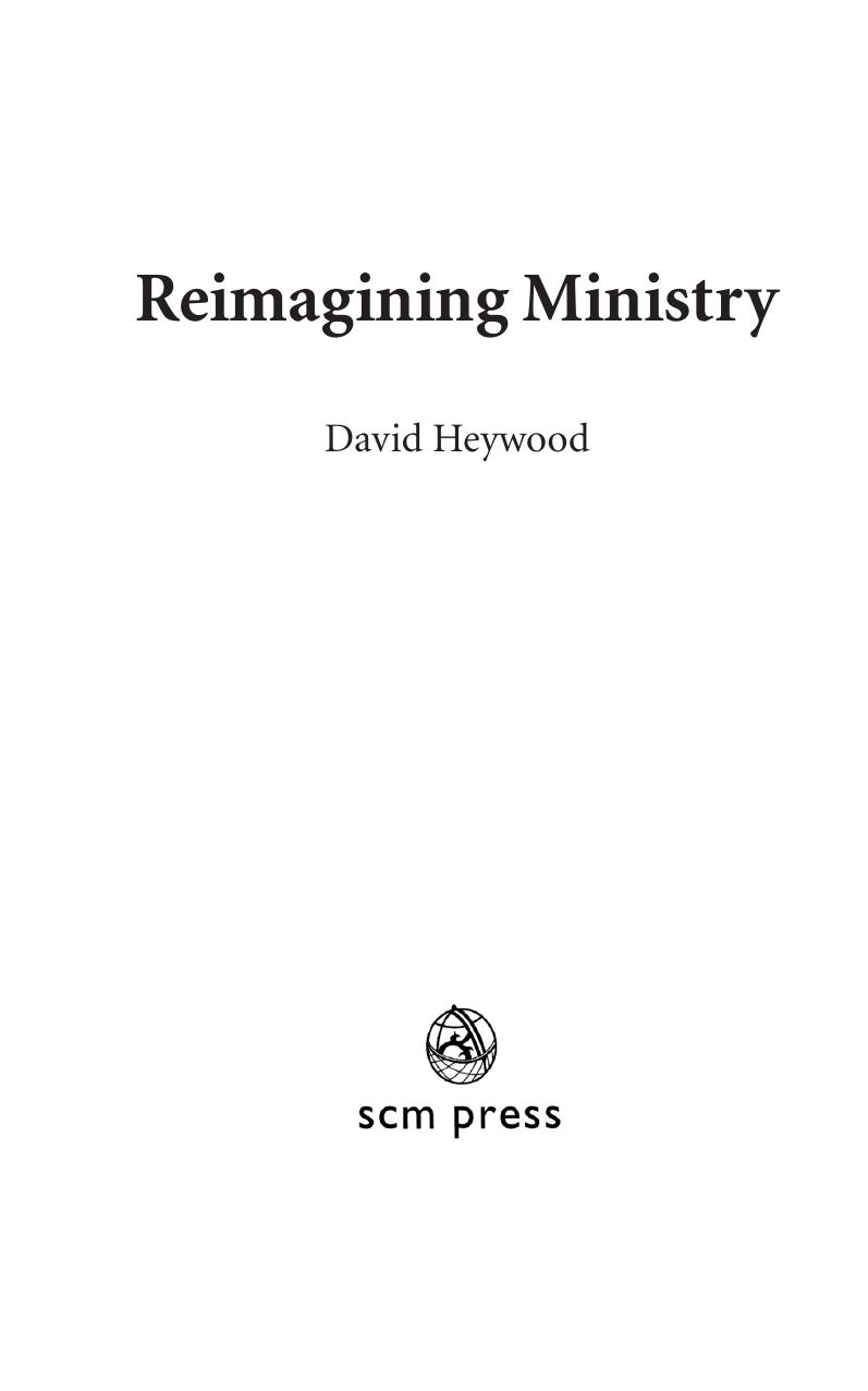 Reimagining Ministry by David Heywood