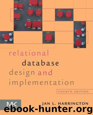 Relational Database Design and Implementation by Harrington Jan L