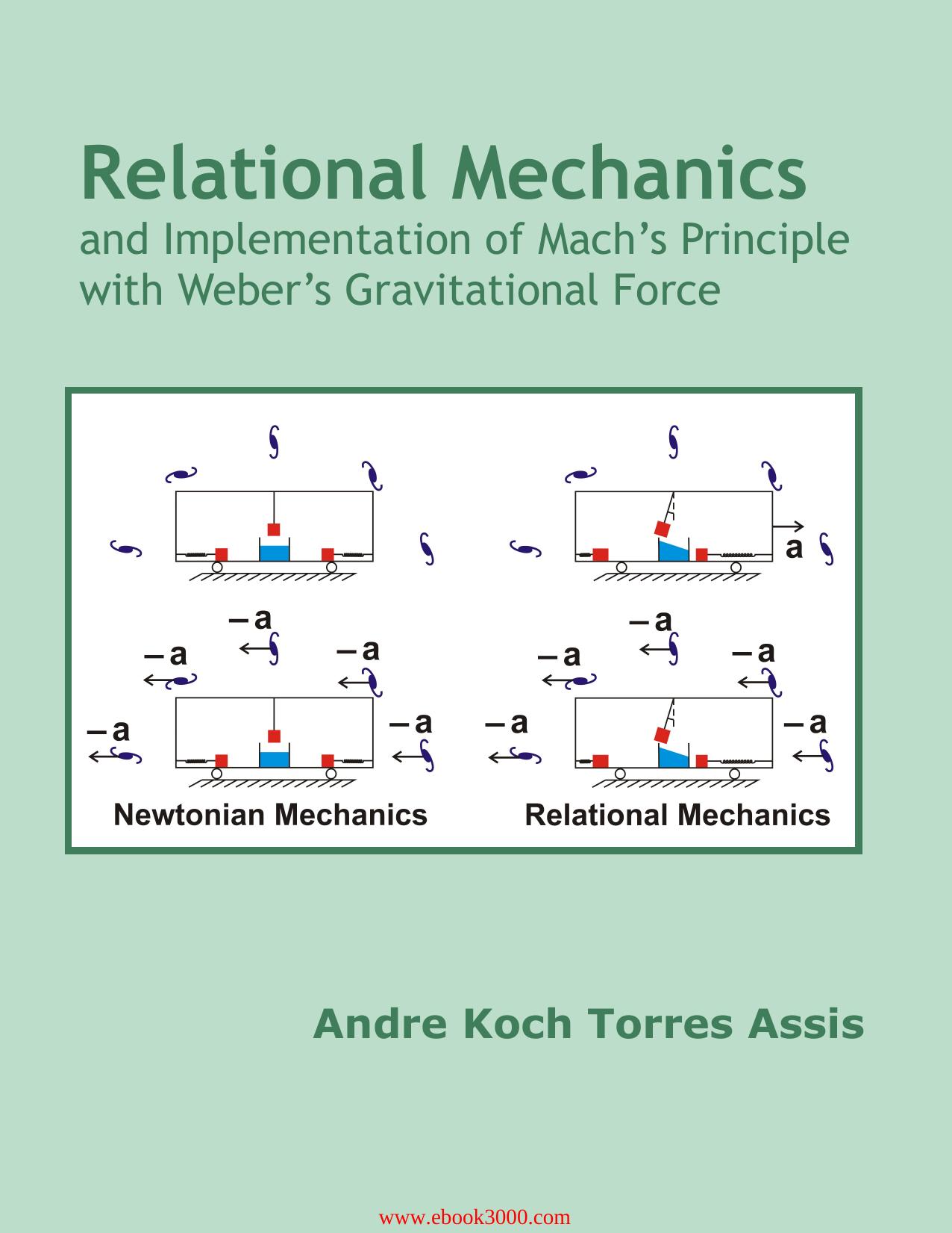 Relational Mechanics and Implementation of Mach's Principle with Weber's Gravitational Force by Unknow